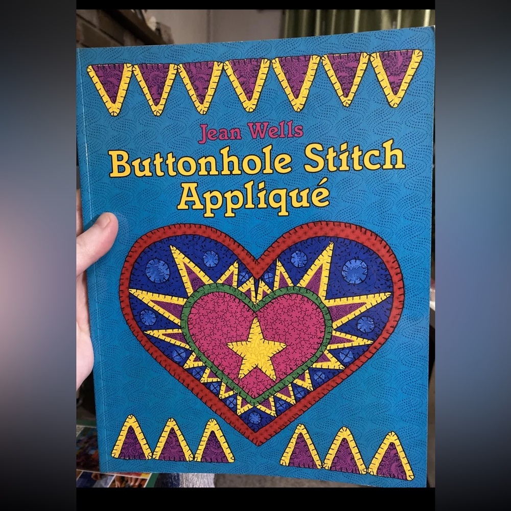 1995 Buttonhole Stitch Applique book
